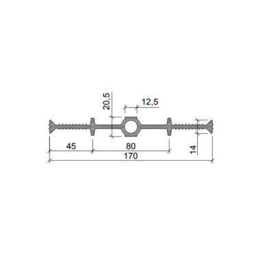 Гидрошпонка Аквастоп ДВ-170/12 ПВХ Гидрошпонка Аквастоп ДВ-170/12 ПВХ