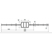 Гидрошпонка Аквастоп ДВ-320/50 ПВХ