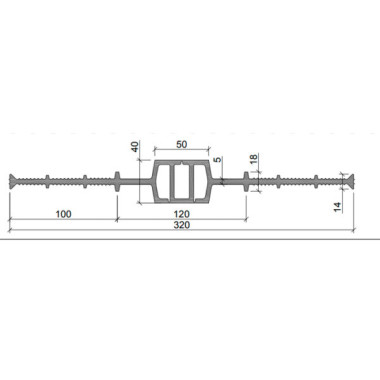 Гидрошпонка Аквастоп ДВ-320/50 ПВХ Гидрошпонка Аквастоп ДВ-320/50 ПВХ