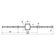 Гидрошпонка Аквастоп ДВ-320/30.1 ПВХ