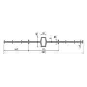 Гидрошпонка Аквастоп ДВ-320/20 ПВХ
