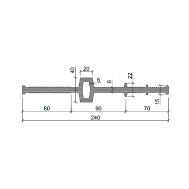 Гидрошпонка Аквастоп ДВС-240/30 ПВХ Гидрошпонка Аквастоп ДВС-240/30 ПВХ