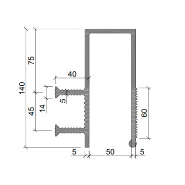 Гидрошпонка Аквастоп ДЗС-140/50-2/40 ПВХ Гидрошпонка Аквастоп ДЗС-140/50-2/40 ПВХ