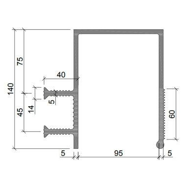Гидрошпонка Аквастоп ДЗС-140/100-2/40 ПВХ Гидрошпонка Аквастоп ДЗС-140/100-2/40 ПВХ