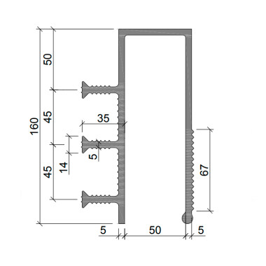 Гидрошпонка Аквастоп ДЗС-160/50/3/35 ПВХ Гидрошпонка Аквастоп ДЗС-160/50/3/35 ПВХ
