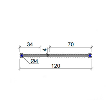 Гидрошпонка Аквастоп ХВН-120 2х04 ПВХ Гидрошпонка Аквастоп ХВН-120 2х04 ПВХ