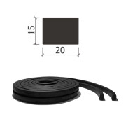 ПНБ 20х15 бентонитовый набухающий профиль