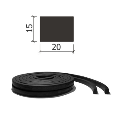 ПНБ 20х15 бентонитовый набухающий профиль ПНБ 20х15 бентонитовый набухающий профиль