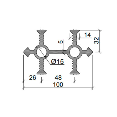 Гидрошпонка Аквастоп УВ-100-4/30 ПВХ Гидрошпонка Аквастоп УВ-100-4/30 ПВХ