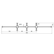 Гидрошпонка Аквастоп УВ-420-6/30 ПВХ