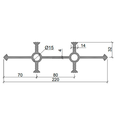 Гидрошпонка Аквастоп УВ-220-4/30 ПВХ Гидрошпонка Аквастоп УВ-220-4/30 ПВХ