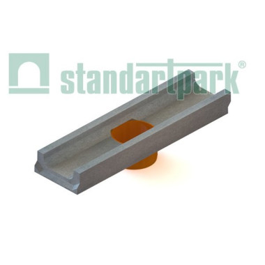 Лоток водоотводной BetoMax Basic ЛВ-10.14.13–БВ бетонный с вертиальным выпуском Лоток водоотводной BetoMax Basic ЛВ-10.14.13–БВ бетонный с вертиальным выпуском