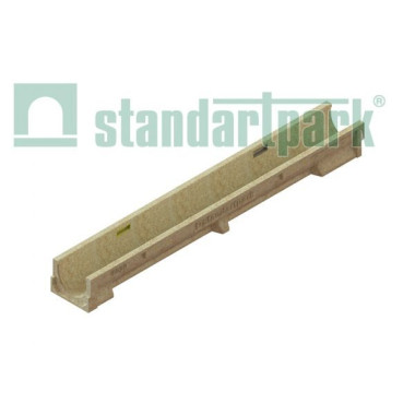 Лоток водоотводной CompoMax Basic ЛВ-10.14.10–П полимербетонный Лоток водоотводной CompoMax Basic ЛВ-10.14.10–П полимербетонный