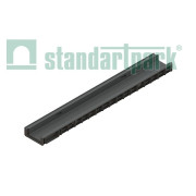 Лоток водоотводной DN 100 PolyMax Basic ЛВ-10.15.06-ПП В пластиковый с вертикальным выпуском