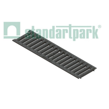 Решетка водоприемная PolyMax Basic DN100 пластиковая щелевая кл. А15 Решетка водоприемная PolyMax Basic DN100 пластиковая щелевая кл. А15