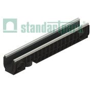 Лоток водоотводной PolyMax Basic ЛВ-10.16.20-ПП-Ус пластиковый усиленный