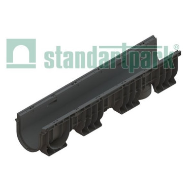 Лоток водоотводный PolyMax Basic ЛВ-15.21.20-ПП пластиковый Лоток водоотводный PolyMax Basic ЛВ-15.21.20-ПП пластиковый