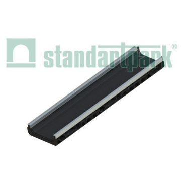 Лоток водоотводный PolyMax Basic ЛВ-20.26.08-ПП пластиковый усиленный Лоток водоотводный PolyMax Basic ЛВ-20.26.08-ПП пластиковый усиленный