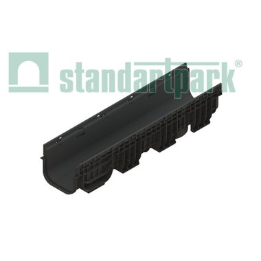 Лоток водоотводный PolyMax Basic ЛВ-20.26.20-ПП пластиковый Лоток водоотводный PolyMax Basic ЛВ-20.26.20-ПП пластиковый