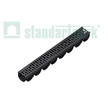 Лоток водоотводный S’park ЛВ-10.14.10-ПП пластиковый с решеткой щелевой чугунной кл. А (к-т) Лоток водоотводный S’park ЛВ-10.14.10-ПП пластиковый с решеткой щелевой чугунной кл. А (к-т)