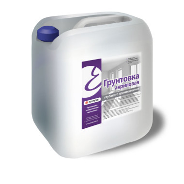 Грунтовка акриловая ecoroom глубокого проникновения Грунтовка акриловая ecoroom глубокого проникновения