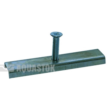 Фиксатор решетки стальной низкопрофильный DN100 Фиксатор решетки стальной низкопрофильный DN100