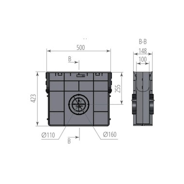 Пескоуловитель ПП Norma DN100 Пескоуловитель ПП Norma DN100