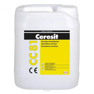 Адгезионная добавка для цементных растворов Ceresit CC 81 (10 л) Адгезионная добавка для цементных растворов Ceresit CC 81 (10 л)