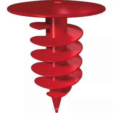 Анкер винтовой полимерный тарельчатый Termoclip-стена R 28х70 мм (630 шт/упак) Анкер винтовой полимерный тарельчатый Termoclip-стена R 28х70 мм (630 шт/упак)