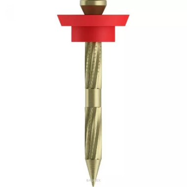 Дюбель-гвоздь Termoclip 4х40 мм с полимерной шайбой (200 шт/упак) Дюбель-гвоздь Termoclip 4х40 мм с полимерной шайбой (200 шт/упак)