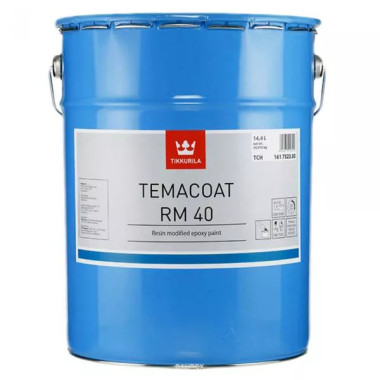 Эмаль двухкомпонентная для металла Tikkurila Temacoat RM 40 TVH (2,2 л) Эмаль двухкомпонентная для металла Tikkurila Temacoat RM 40 TVH (2,2 л)