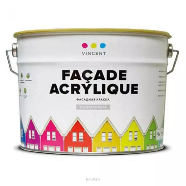 Фасадная краска Винсент, база С (2 л) Фасадная краска Винсент, база С (2 л)
