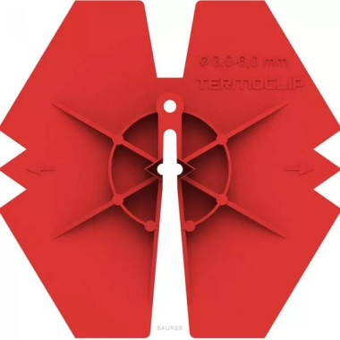 Фиксатор связи Termoclip (250 шт/упак) Фиксатор связи Termoclip (250 шт/упак)