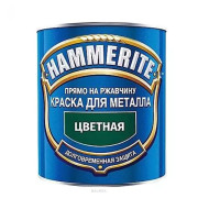 Гладкая эмаль по ржавчине Hammerite Smooth белый (5 л)