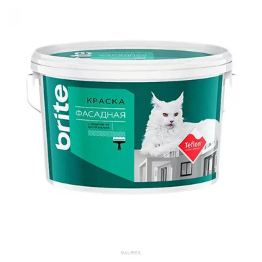 Краска для деревянных поверхностей с защитой от загрязнения Brite белый (9 л) Краска для деревянных поверхностей с защитой от загрязнения Brite белый (9 л)