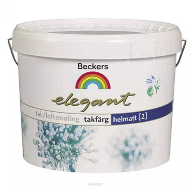 Краска для потолка Беккерс Элегант (3 л) Краска для потолка Беккерс Элегант (3 л)