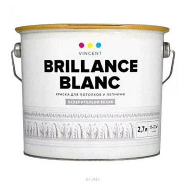 Краска для потолков и лепнины Винсент (9 л) Краска для потолков и лепнины Винсент (9 л)