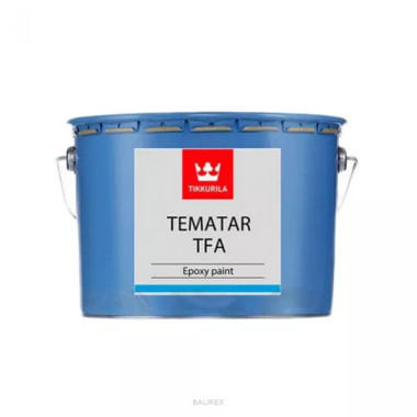 Краска двухкомпонентная Tikkurila Tematar TFA (16 л) Краска двухкомпонентная Tikkurila Tematar TFA (16 л)