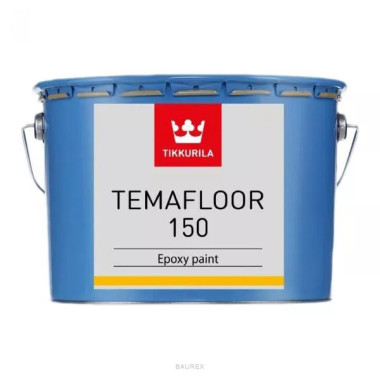 Краска эпоксидная двухкомпонентная для окраски полов Tikkurila Temafloor 150 TVН (7,5 л) Краска эпоксидная двухкомпонентная для окраски полов Tikkurila Temafloor 150 TVН (7,5 л)