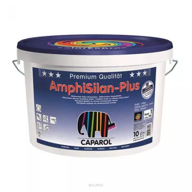 Краска фасадная Капарол Амфисилан Плюс, база 1 (10 л) Краска фасадная Капарол Амфисилан Плюс, база 1 (10 л)