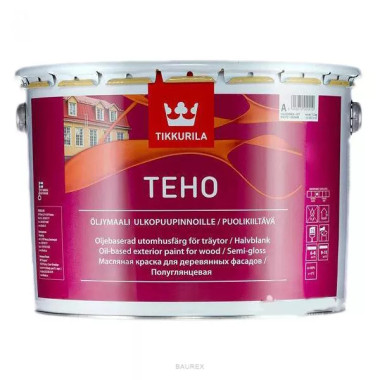 Краска масляная для деревянных фасадов Tikkurila Teho белый (2,7 л) Краска масляная для деревянных фасадов Tikkurila Teho белый (2,7 л)