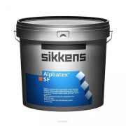 Краска матовая для стен и потолков Сиккенс Альфатекс (1 л)