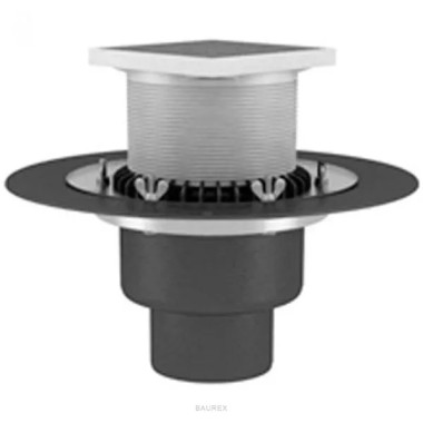 Кровельная воронка Termoclip ВФО-ТД2 160х175 мм Кровельная воронка Termoclip ВФО-ТД2 160х175 мм