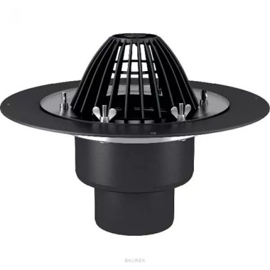 Кровельная воронка Termoclip ВФО 110х165 мм Кровельная воронка Termoclip ВФО 110х165 мм