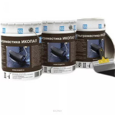 Мастика Icopal Ультрамастика (17,5 кг) Мастика Icopal Ультрамастика (17,5 кг)