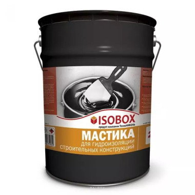 Мастика Isobox гидроизоляционная (22 кг) Мастика Isobox гидроизоляционная (22 кг)