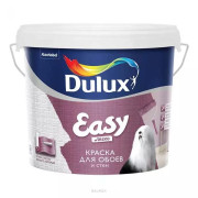 Матовая краска для обоев и стен Дулюкс Изи, база BW (10 л)