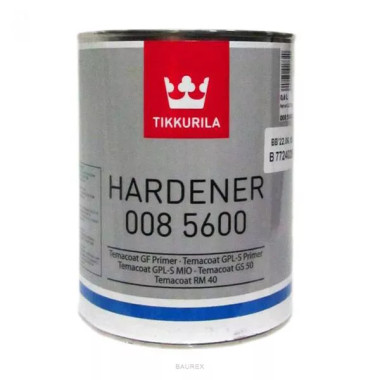 Отвердитель для красок Темакоут Tikkurila Industrial Hardener 008 5600 (4 л) Отвердитель для красок Темакоут Tikkurila Industrial Hardener 008 5600 (4 л)