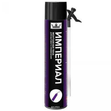 Пена монтажная бытовая Империал всесезонная Пена монтажная бытовая Империал всесезонная