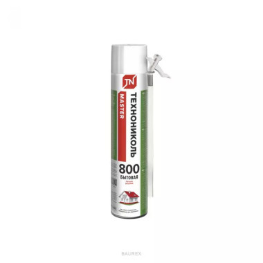Пена монтажная бытовая Технониколь 800 Master всесезонная Пена монтажная бытовая Технониколь 800 Master всесезонная
